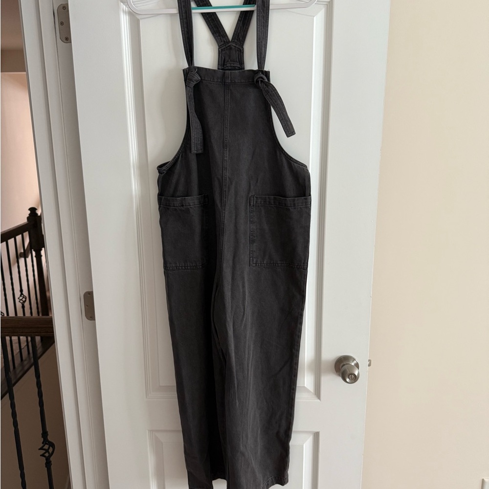 Elegant Charcoal Jumpsuit